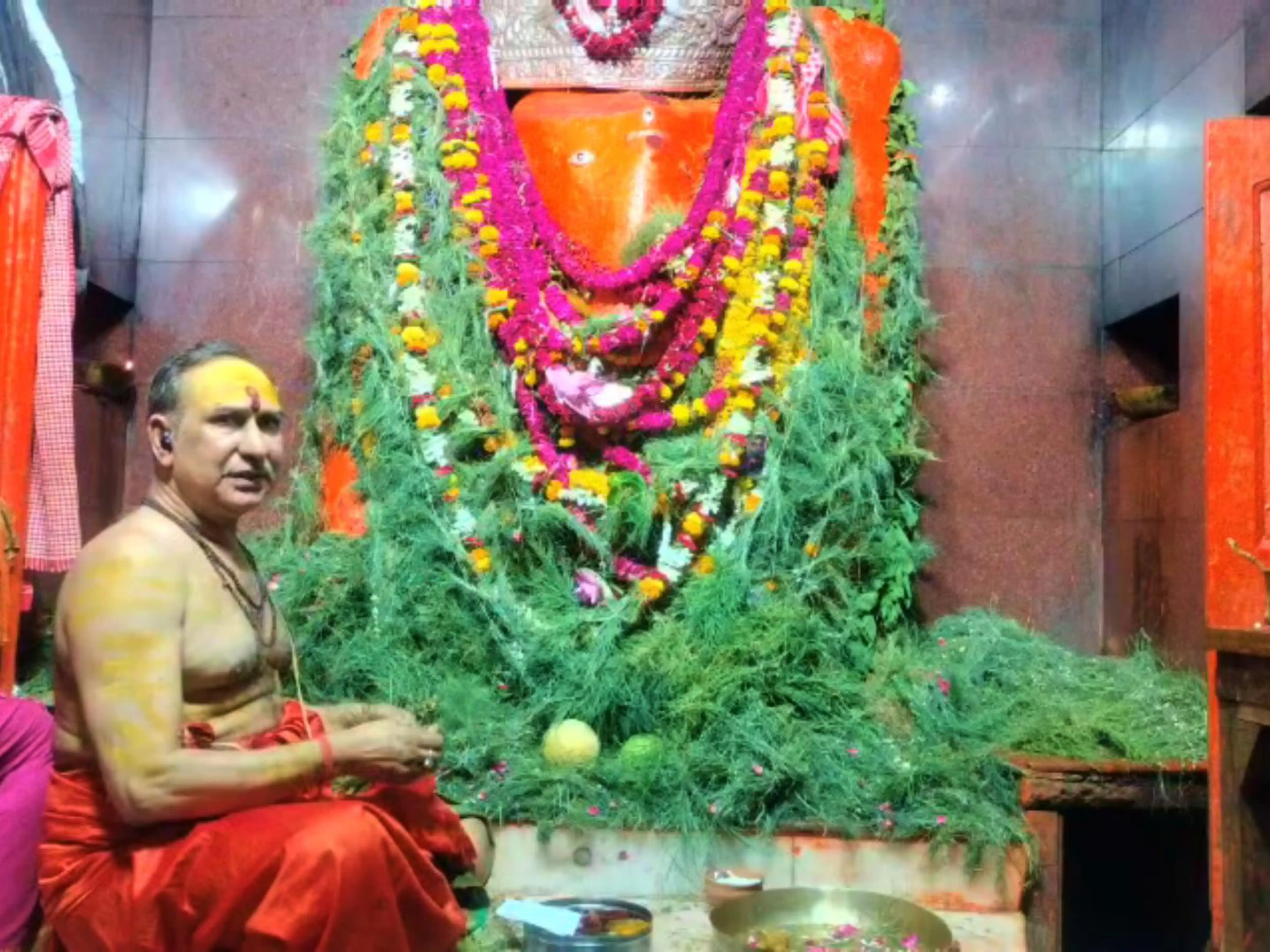Recent puja for Rajiv Tripathi
